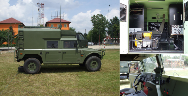 Communications System for Tactical Videoconference Vehicle
