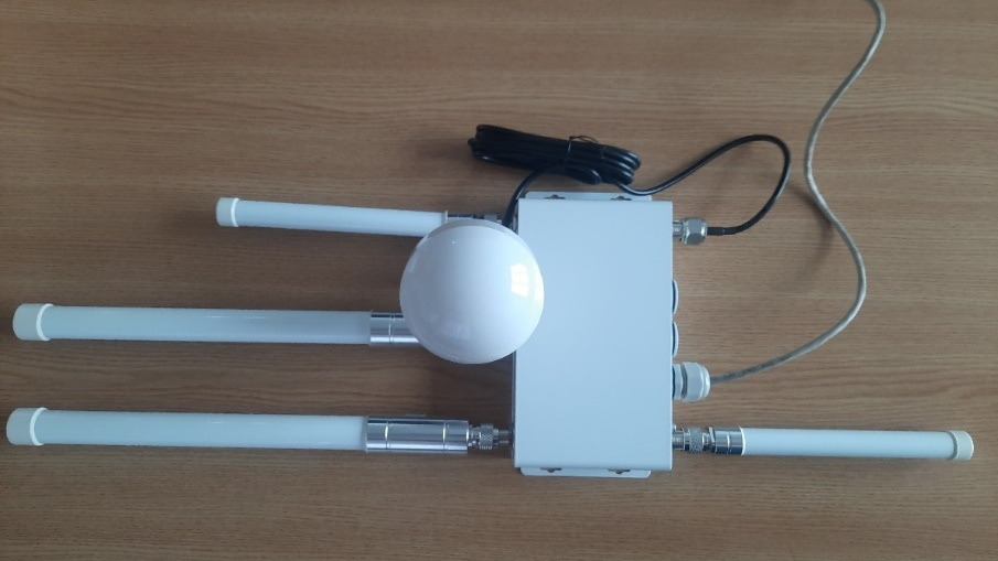 Lora gateway for the control center (equipment that can be installed outside)